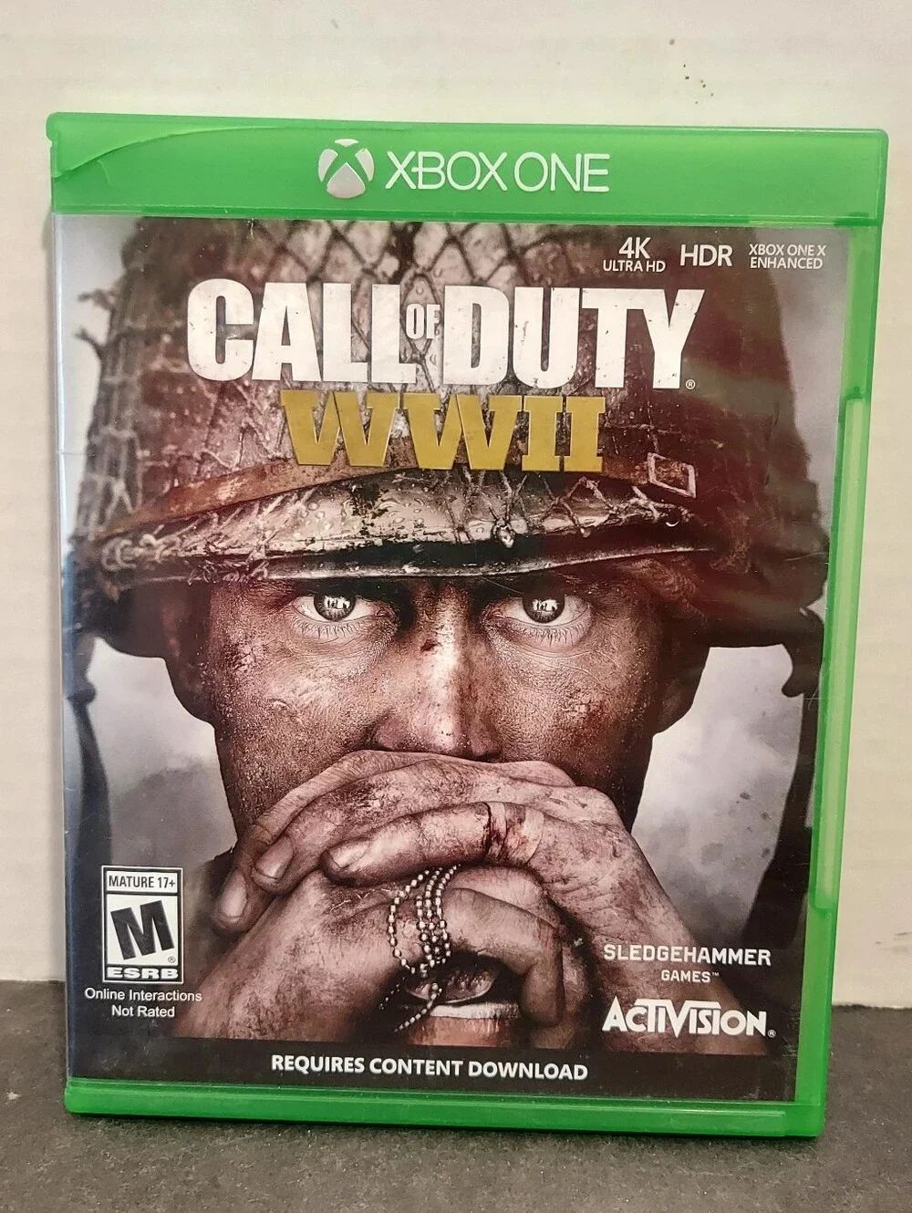 Call of Duty WWII Microsoft Xbox One X Enhanced Complete Call Of Duty Ww2